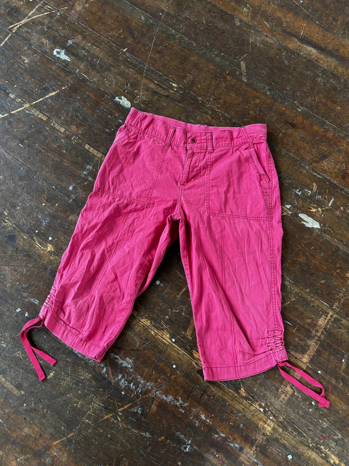 LEE Relaxed Fit Pink Capri