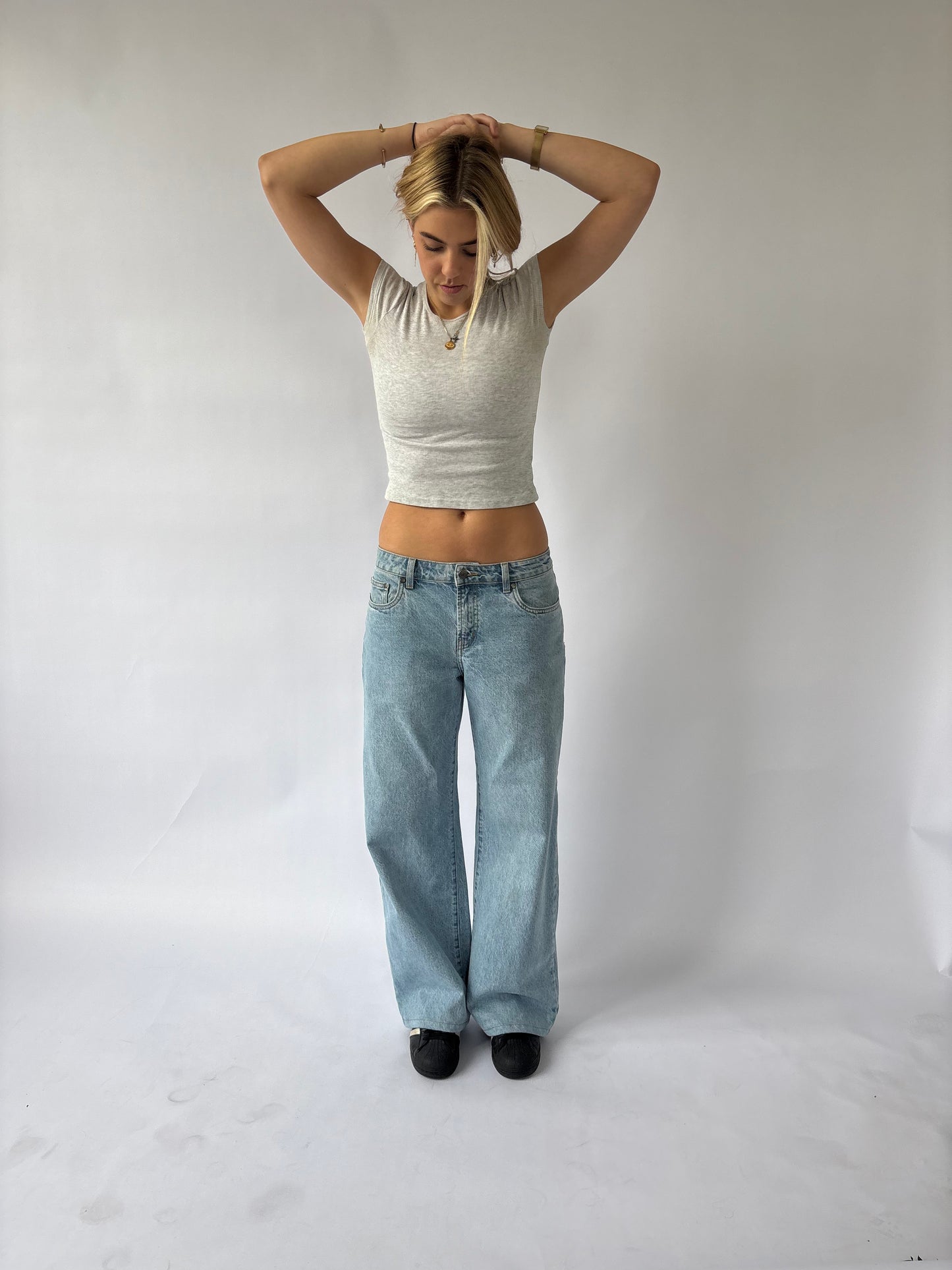 Light Wash jeans-No Print