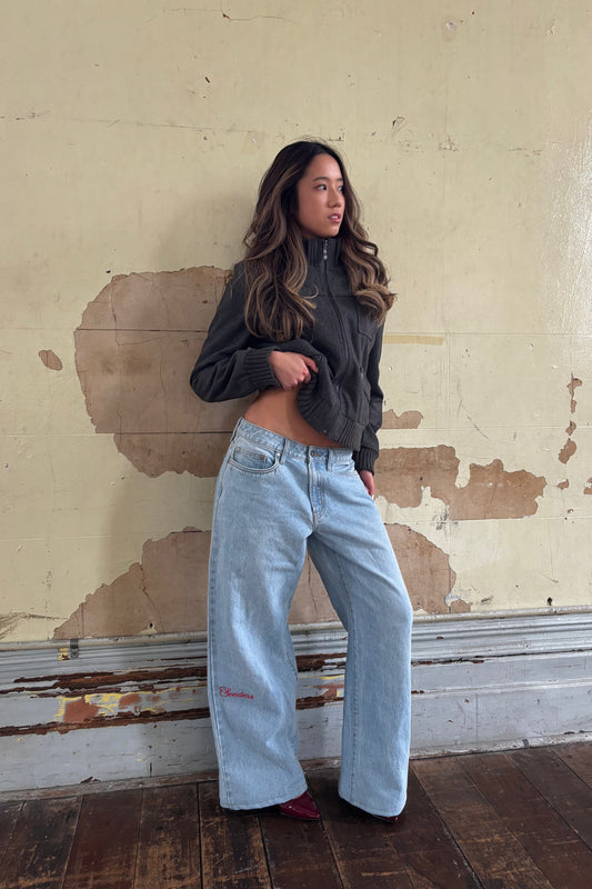 Script Print- Chilli // Baggy Jean