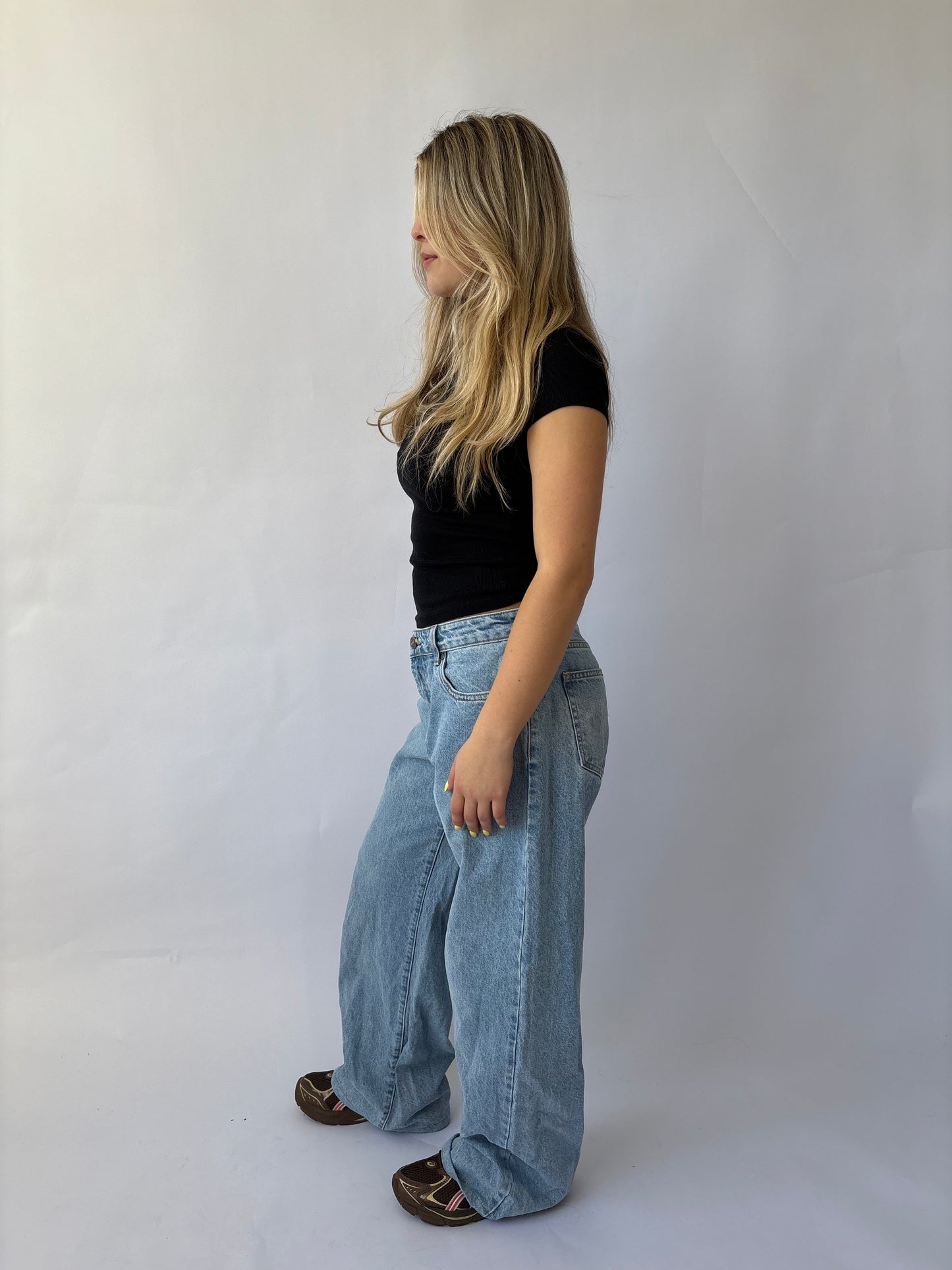 Light Wash jeans-No Print