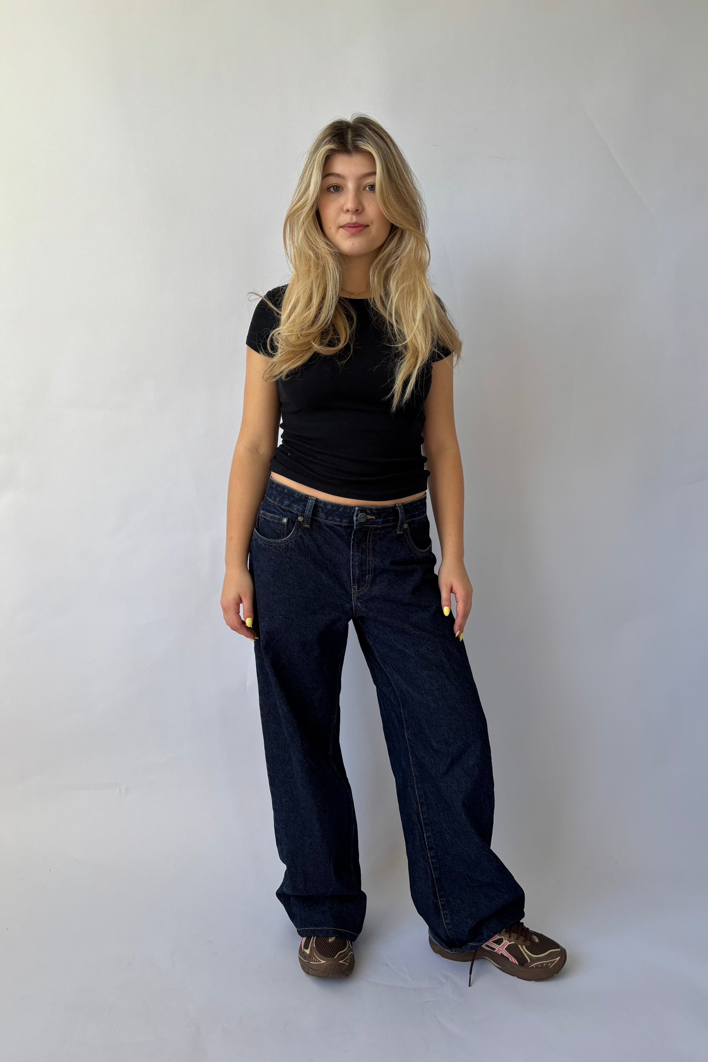 Dark Wash Jeans- No Print