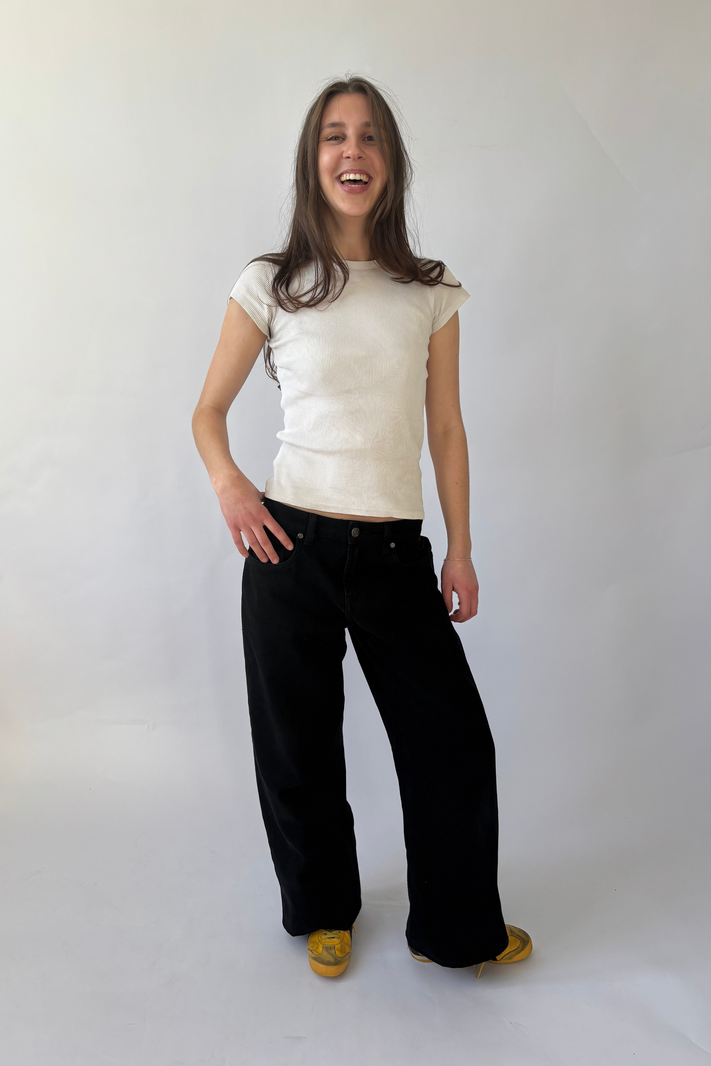 Black Wash Jeans- No Print