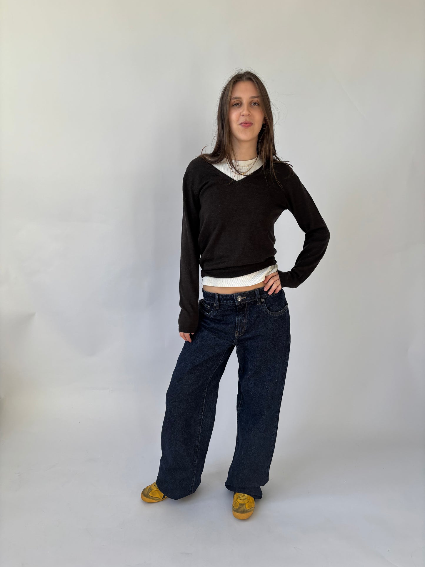 Small Bow print-Right pocket