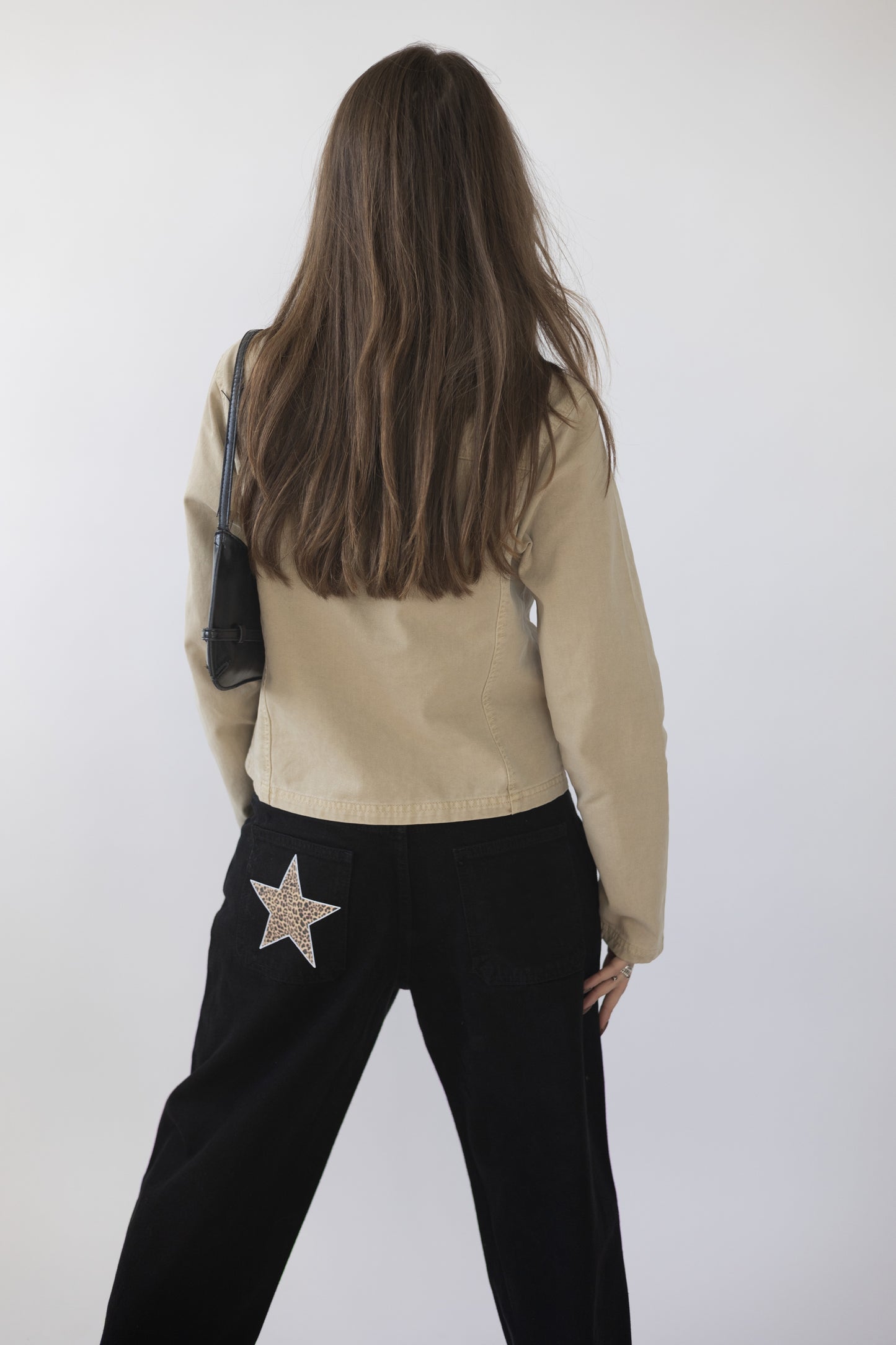 Leopard star print- Left pocket