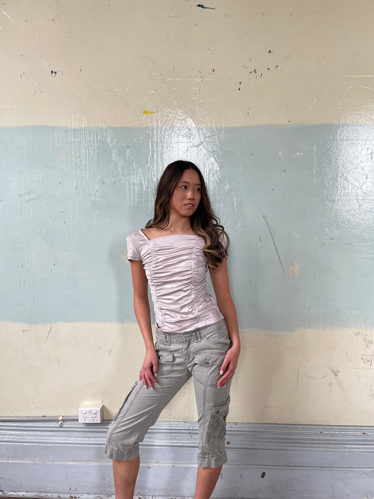 Promod Y2K Capri pants