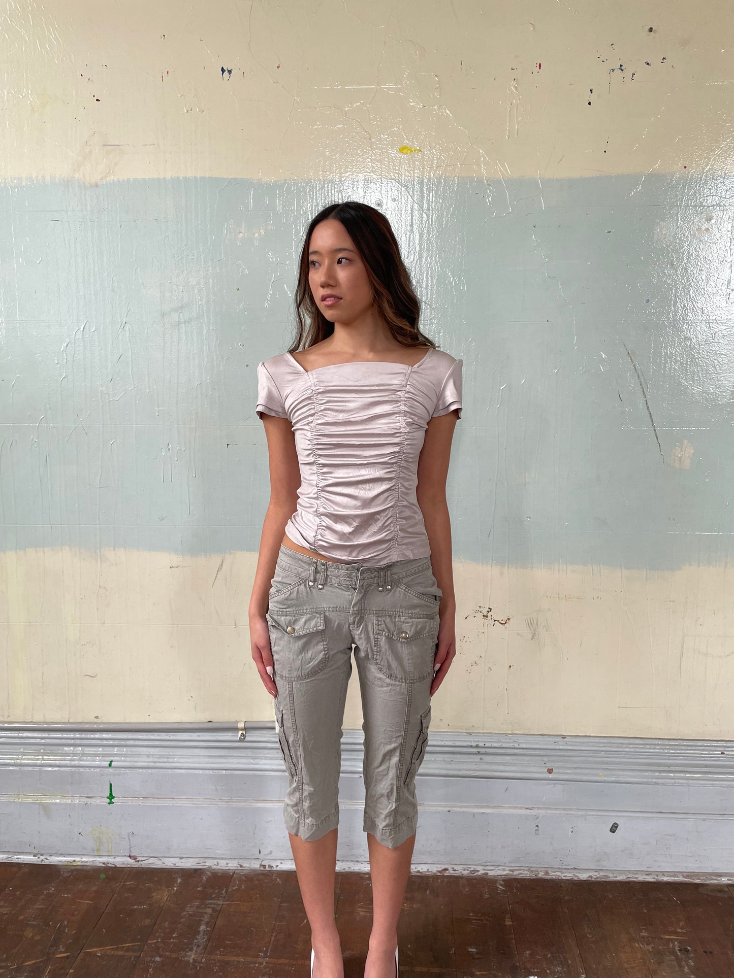 Promod Y2K Capri pants