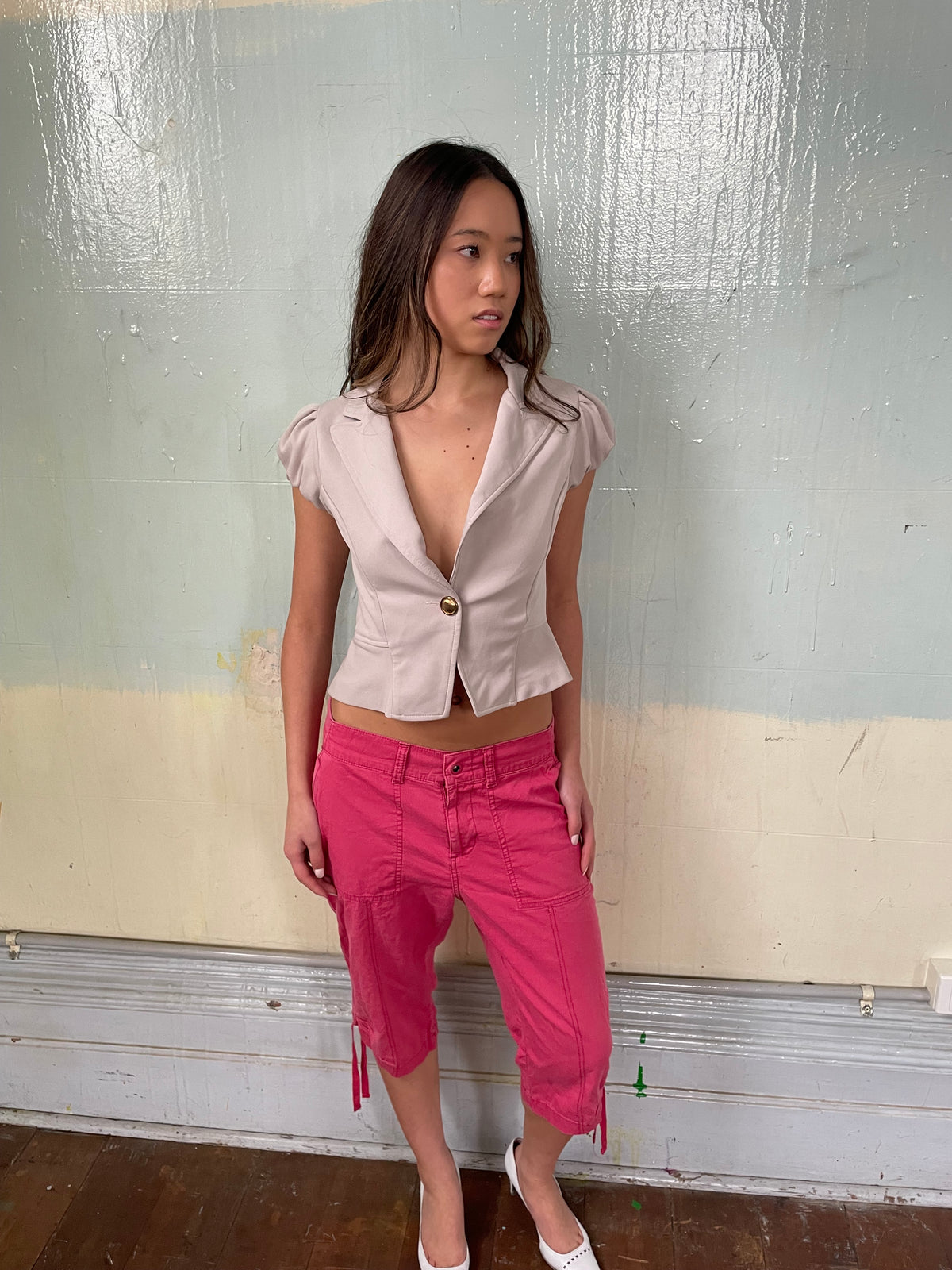 By Bom vintage Tailored Blouse