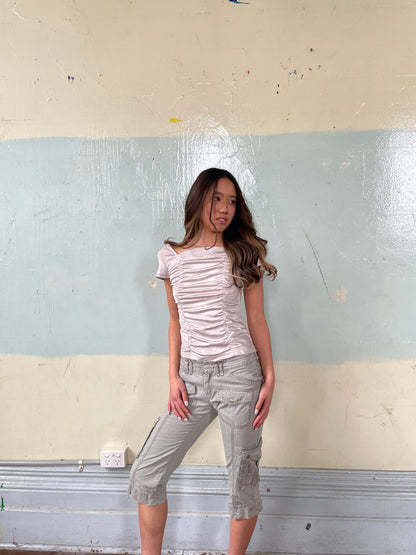 Innocent rain ruched Tee