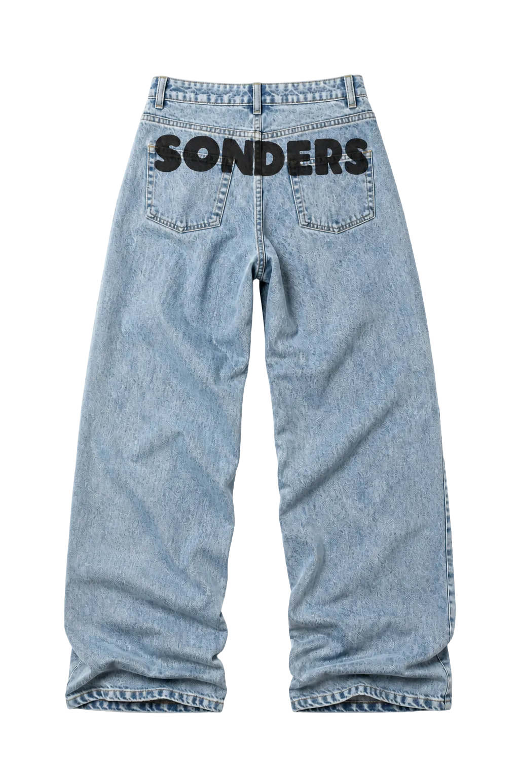 SONDERS cloud font- Black // Baggy Jean