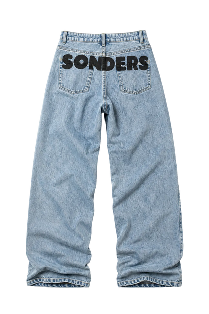 SONDERS cloud font- Black // Baggy Jean