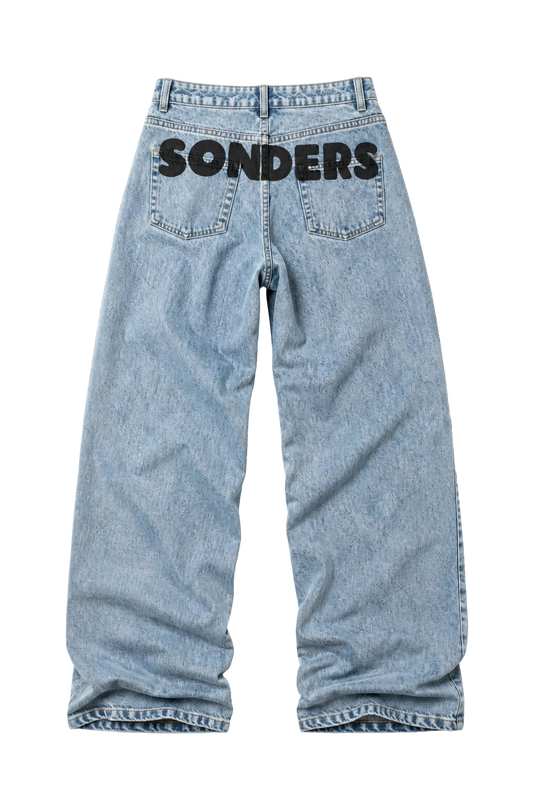 SONDERS cloud font- Black // Baggy Jean