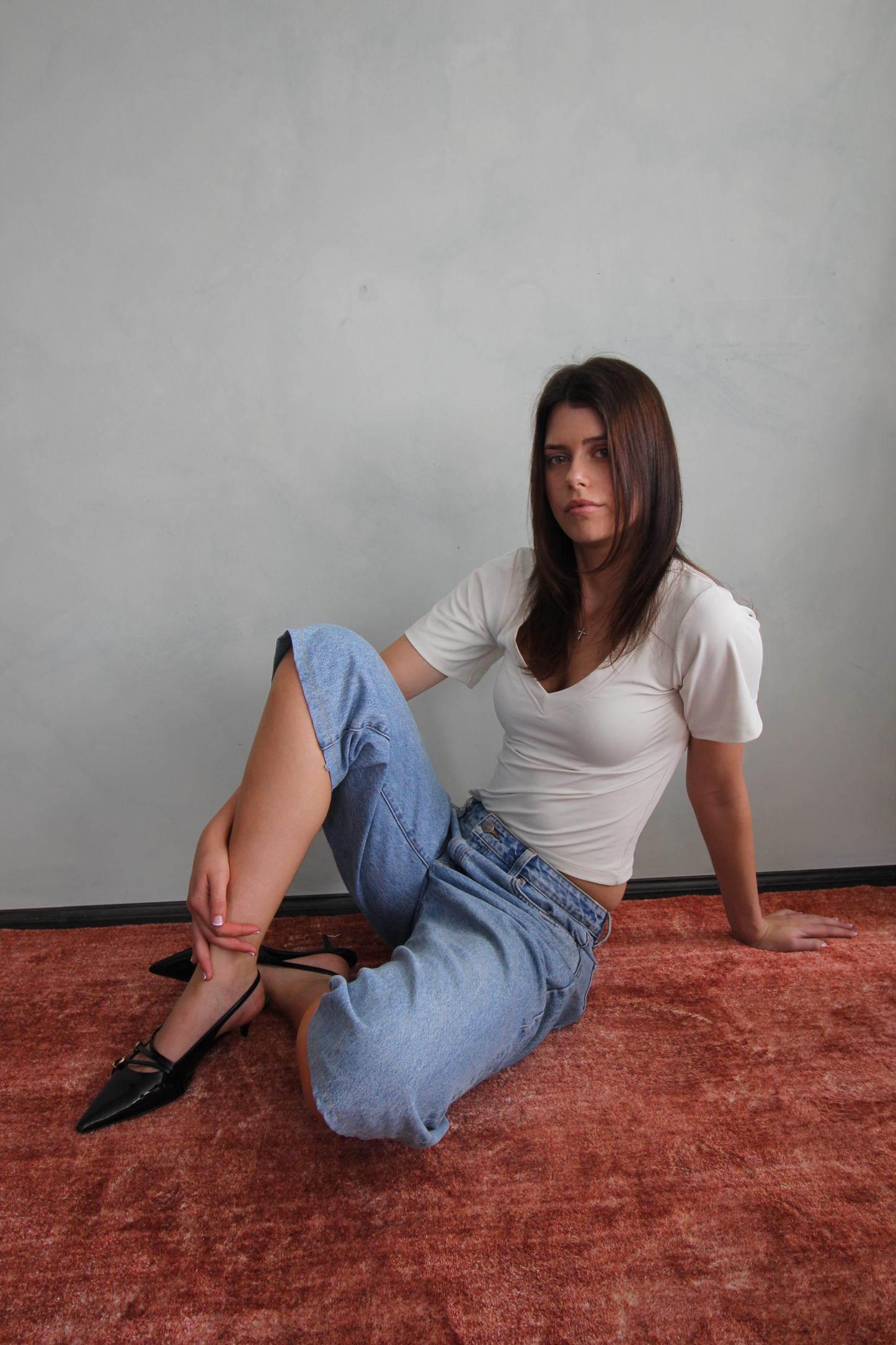 Denim Capri // Light Wash