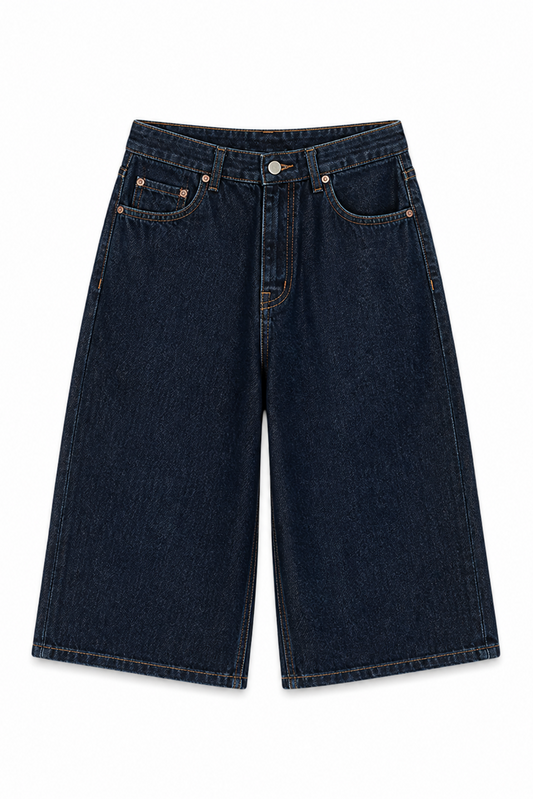 Denim Capri // Dark Wash