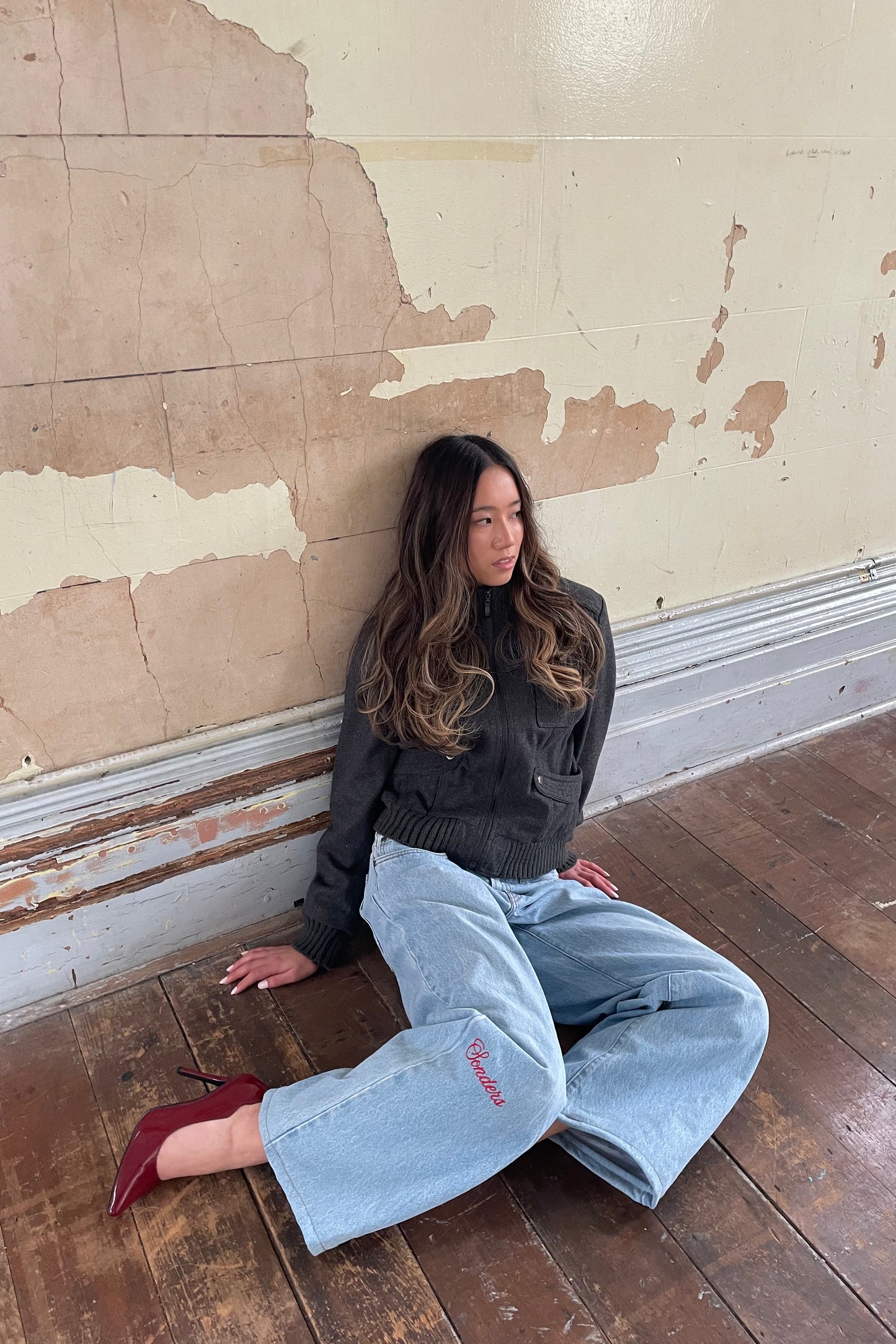 Script Print- Chilli // Baggy Jean