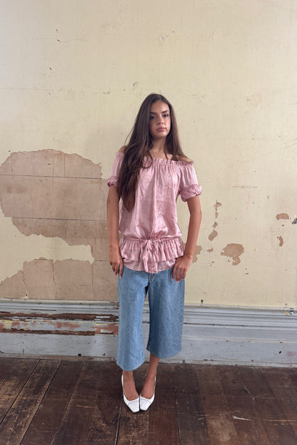 Denim Capri // Light Wash