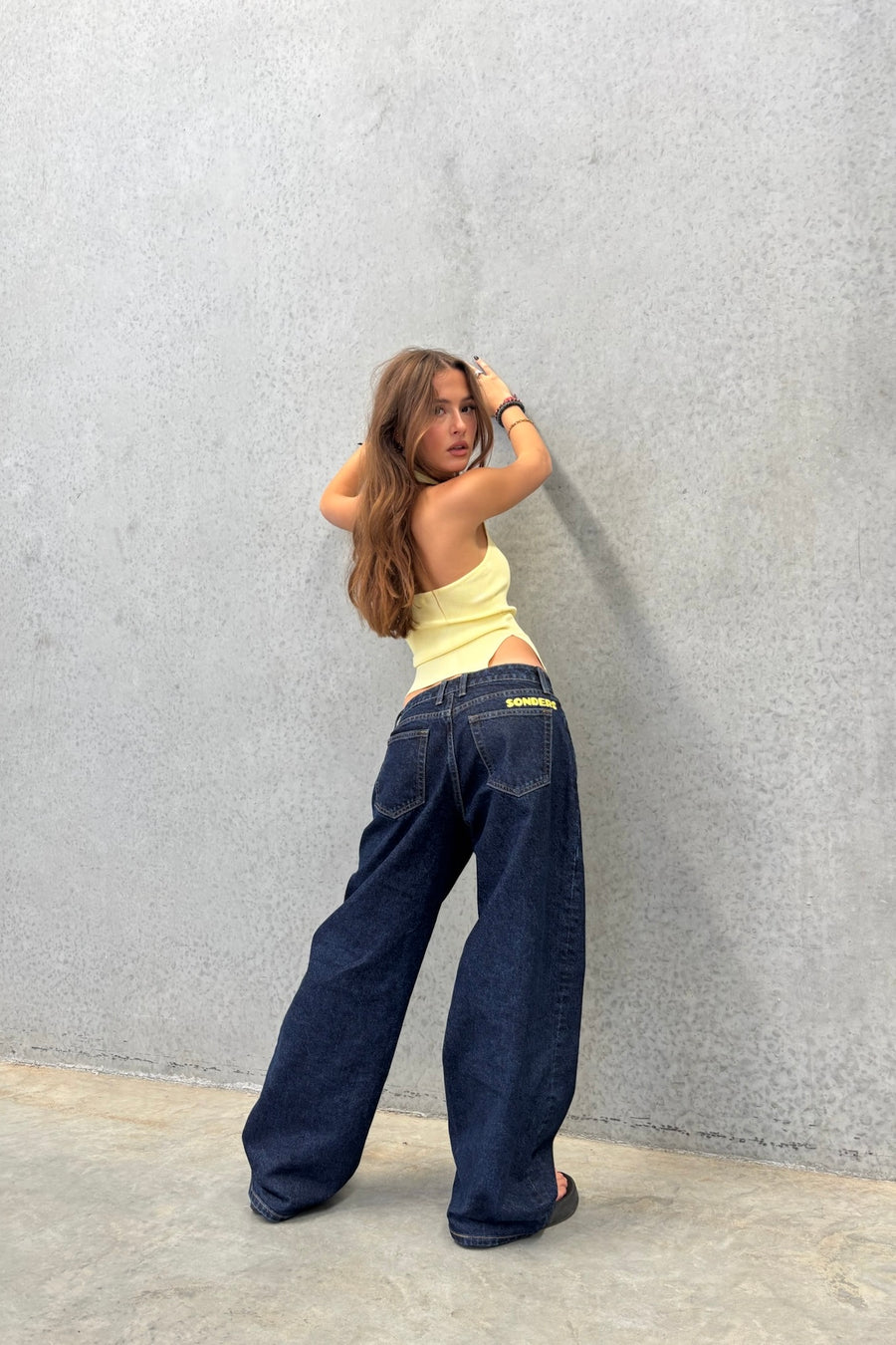 Yellow Thread // Baggy Jean