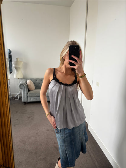 Pilgrim Pleated Cami Top