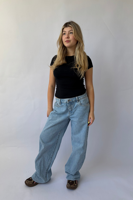 Light Wash jeans-No Print