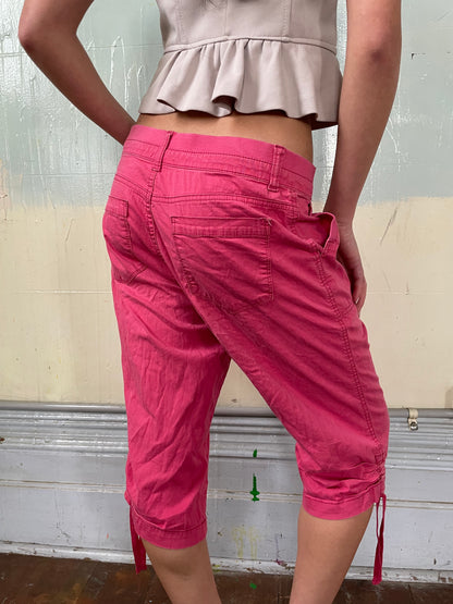LEE Relaxed Fit Pink Capri