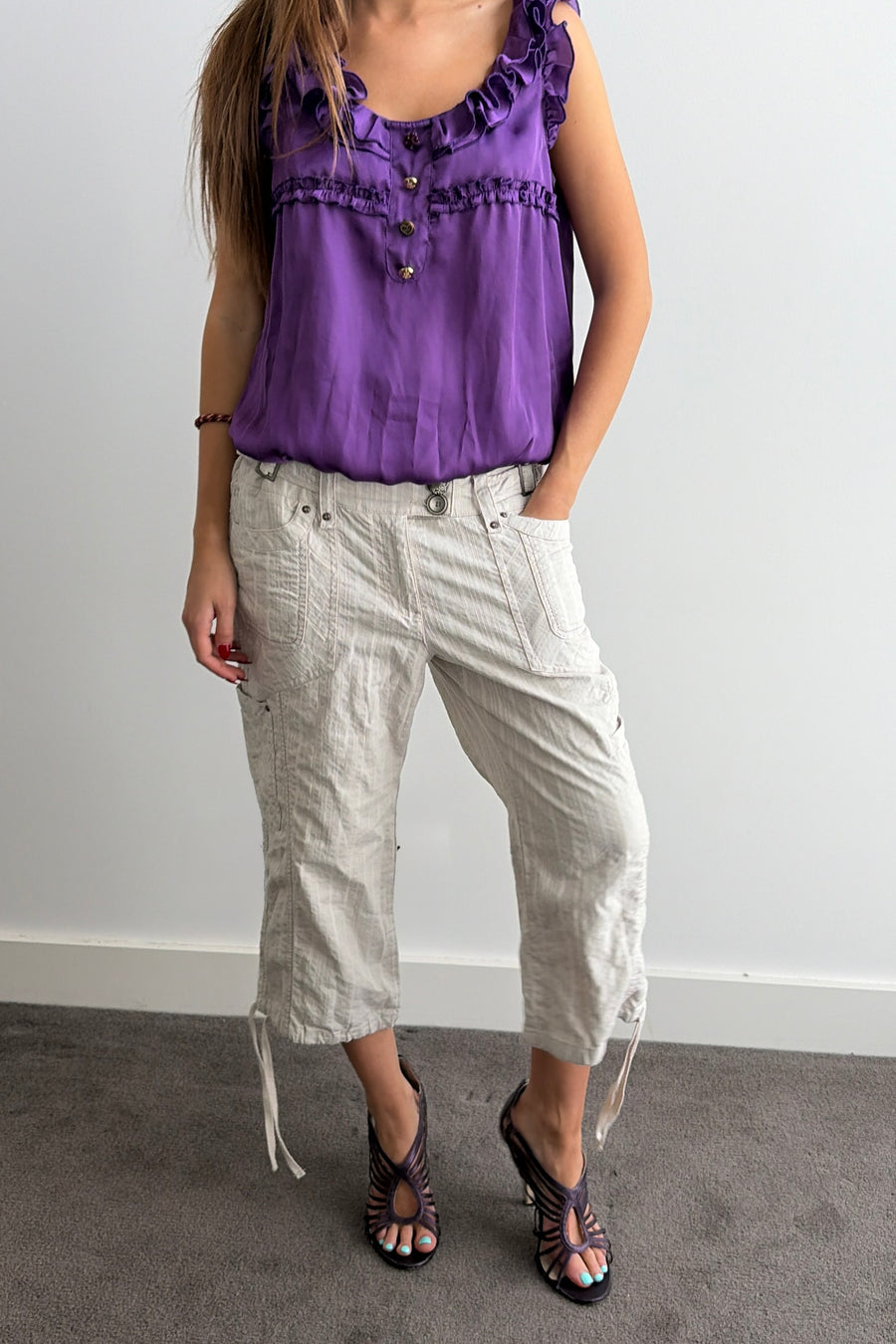 Vintage Cargo Capris