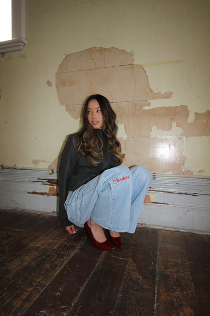 Script Print- Chilli // Baggy Jean