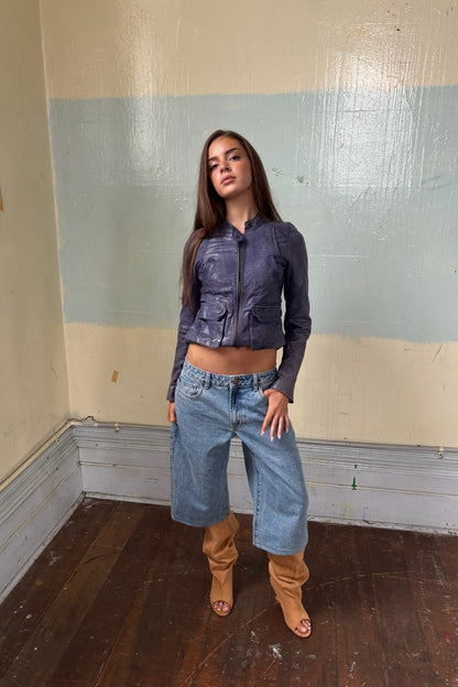 Denim Capri // Light Wash