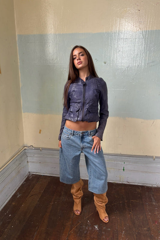 Denim Capri // Light Wash