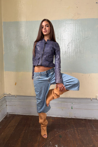Denim Capri // Light Wash