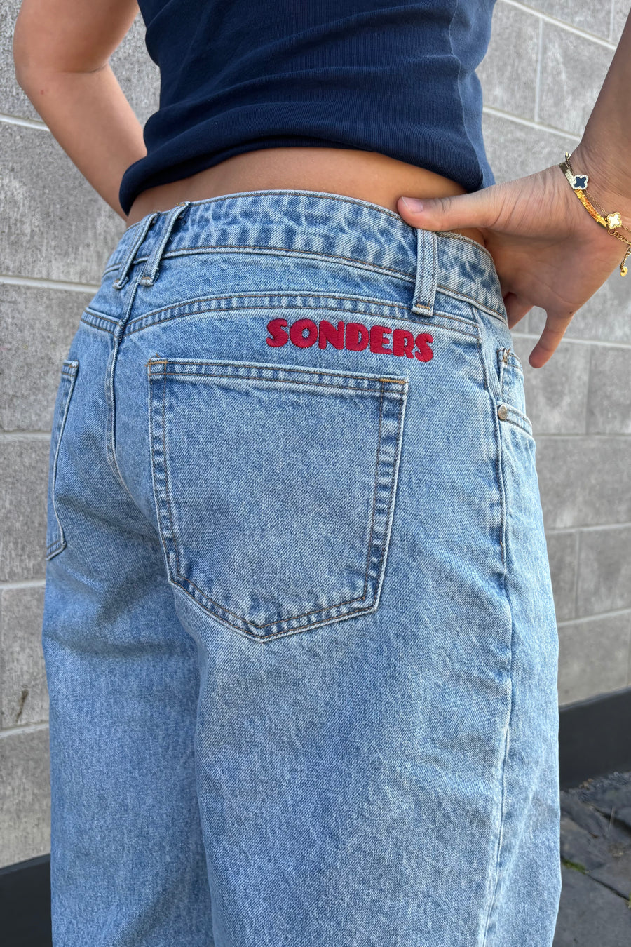 Red Thread // Baggy Jean