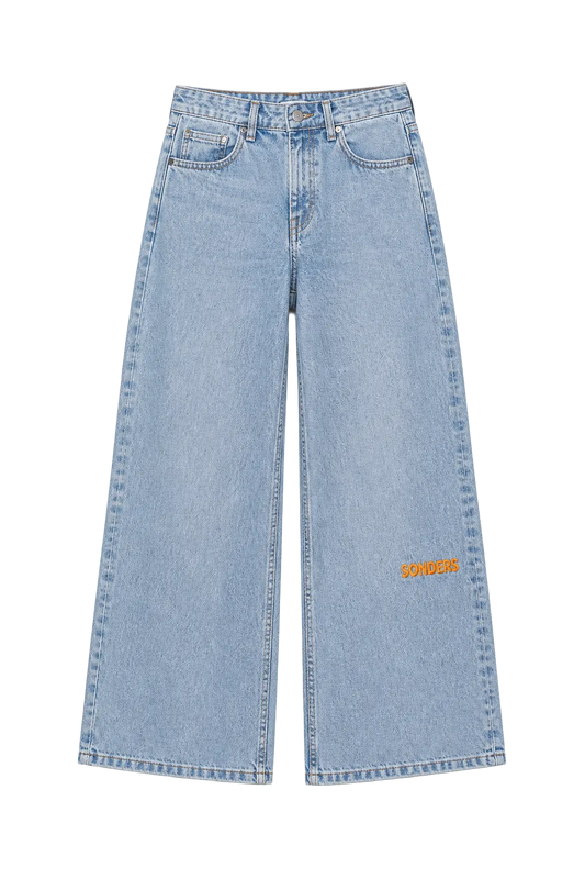 Knee Print- Mango // Baggy Jean