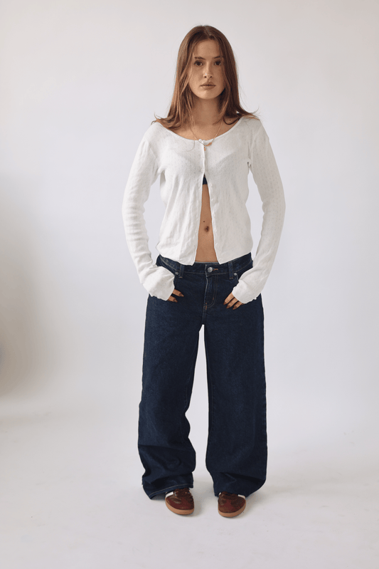 Dark Wash Jeans- No Print